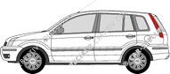 Ford Fusion break, 2002–2005