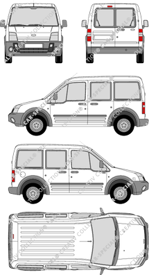 Ford Transit Connect van/transporter, 2002–2006 (Ford_128)