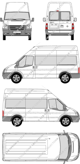 Ford Transit minibus, 2006–2014 (Ford_163)