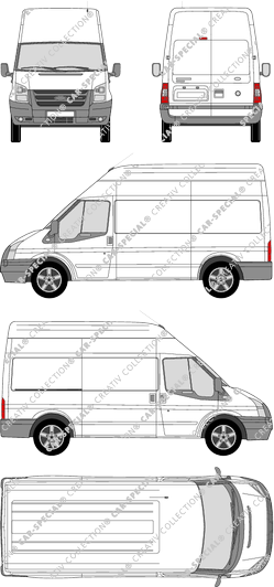 Ford Transit van/transporter, 2006–2014 (Ford_212)