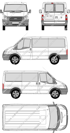Ford Transit minibus, 2006–2014 (Ford_216)