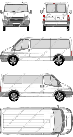 Ford Transit minibus, 2006–2014 (Ford_219)