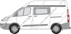 Ford Transit Custom van/transporter, 2012–2018
