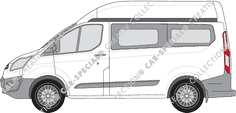 Ford Transit Custom minibus, 2012–2018