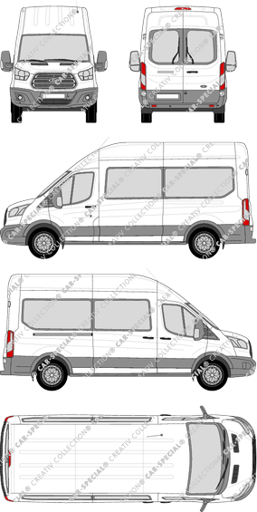 Ford Transit camionnette, 2014–2019 (Ford_423)