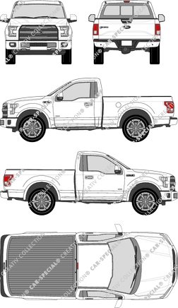 Ford F-150 Pick-up, actual (desde 2015) (Ford_460)