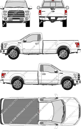 Ford F-150 Pick-up, actual (desde 2015) (Ford_461)