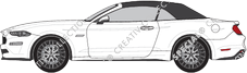 Ford Mustang Descapotable, 2018–2022