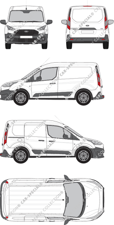 Ford Transit Connect fourgon, actuel (depuis 2018) (Ford_555)