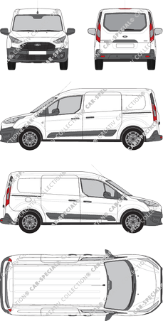 Ford Transit Connect fourgon, actuel (depuis 2018) (Ford_568)