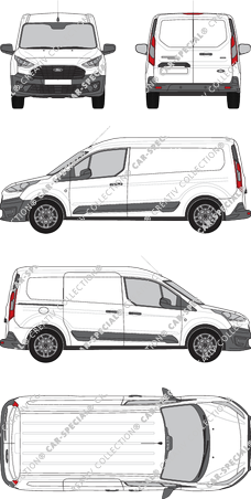 Ford Transit Connect fourgon, actuel (depuis 2018) (Ford_573)