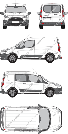 Ford Transit Connect fourgon, actuel (depuis 2018) (Ford_583)