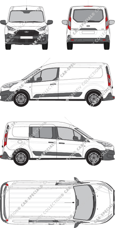 Ford Transit Connect fourgon, actuel (depuis 2018) (Ford_584)
