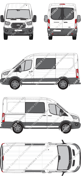 Ford Transit van/transporter, current (since 2019) (Ford_602)