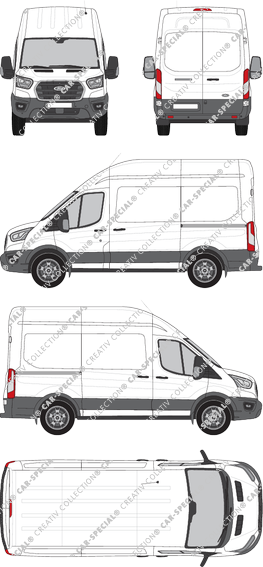 Ford Transit fourgon, actuel (depuis 2019) (Ford_605)