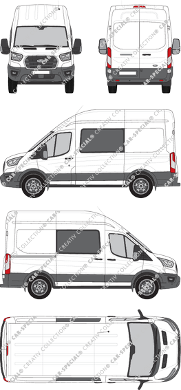 Ford Transit van/transporter, current (since 2019) (Ford_610)