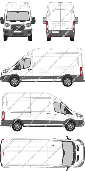 Ford Transit van/transporter, current (since 2019) (Ford_628)