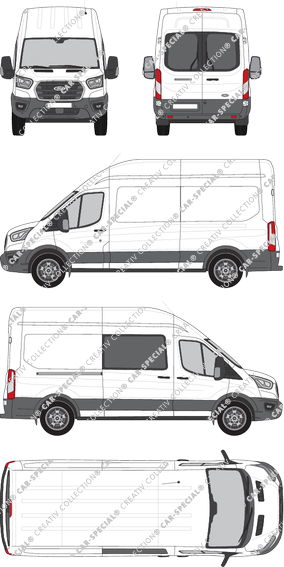 Ford Transit van/transporter, current (since 2019) (Ford_636)