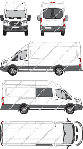 Ford Transit van/transporter, current (since 2019) (Ford_648)