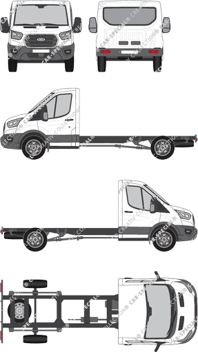 Ford Transit, Chassis for superstructures, L3, single cab (2019)