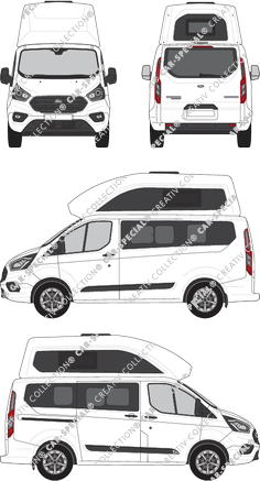 Ford Transit Custom Nugget Camper, aktuell (seit 2018) (Ford_690)