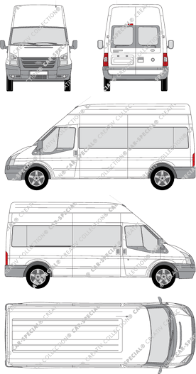 Ford Transit camionnette, 2006–2014 (Ford_692)