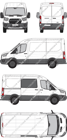 Ford Transit fourgon, actuel (depuis 2020) (Ford_718)