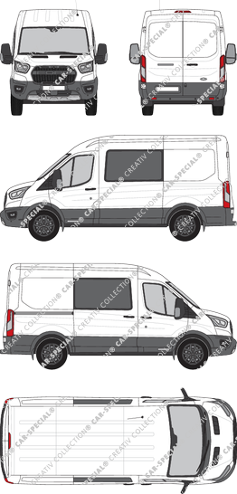 Ford Transit van/transporter, current (since 2020) (Ford_719)