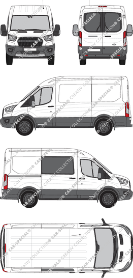 Ford Transit fourgon, actuel (depuis 2020) (Ford_721)