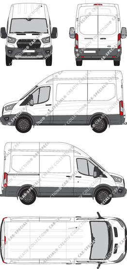 Ford Transit fourgon, actuel (depuis 2020) (Ford_724)