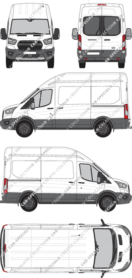 Ford Transit van/transporter, current (since 2020) (Ford_727)