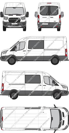 Ford Transit van/transporter, current (since 2020) (Ford_743)