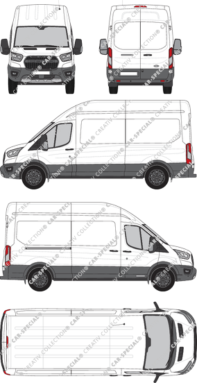 Ford Transit van/transporter, current (since 2020) (Ford_744)