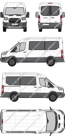 Ford Transit minibus, current (since 2020) (Ford_754)