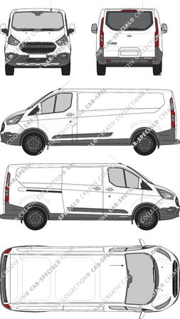 Ford Transit Custom van/transporter, 2020–2023 (Ford_782)