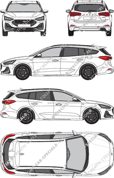 Ford Focus Turnier combi, actual (desde 2022) (Ford_837)