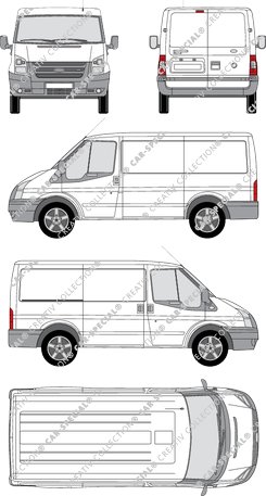 Ford Transit van/transporter, 2006–2014 (Ford_923)