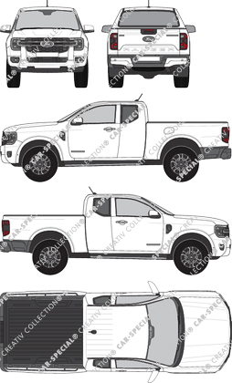 Ford Ranger Pick-up, actuel (depuis 2023) (Ford_924)