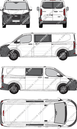 Ford Transit Custom van/transporter, current (since 2023) (Ford_953)