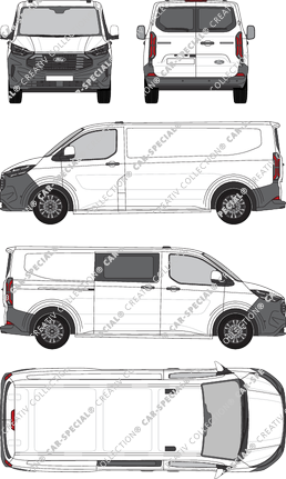 Ford Transit Custom van/transporter, current (since 2023) (Ford_954)