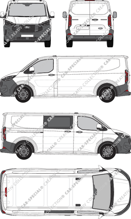 Ford Transit Custom van/transporter, current (since 2023) (Ford_955)
