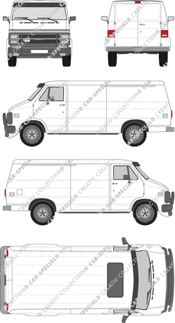 GMC Vandura Van, 1983–1996 (GMC_001)