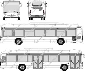 Heuliez GX 337 Hybrid, Hybrid, Bus, 2 Doors (2013)