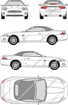 Jaguar XK, cabriolet, 2 Doors (2006)