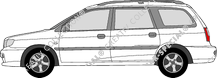 Kia Joice station wagon, 1999–2003