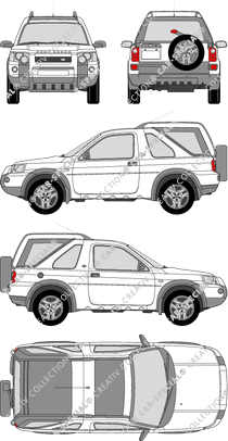 Land Rover Freelander Kombi, 2003–2006 (Land_016)