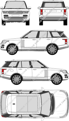 Land Rover Range Rover, station wagon, 5 Doors (2013)