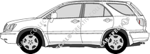 Lexus RX 300 break, 2000–2003