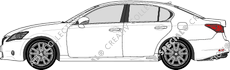 Lexus GS 300h limusina, actual (desde 2015)