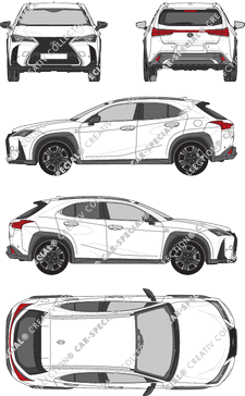 Lexus UX combi, actual (desde 2018) (Lexu_028)